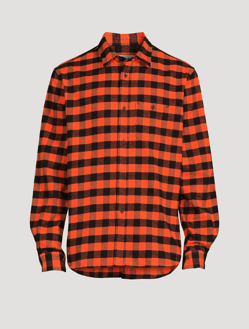 Cotton Shirt Check Print