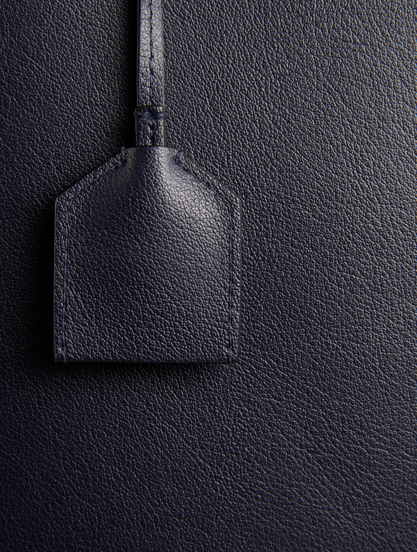 【関税&送料込】Saint Laurent Bold Shopping Bag In Grained L Saint Laurent Bold East West Shopping Bag in Grained Leather