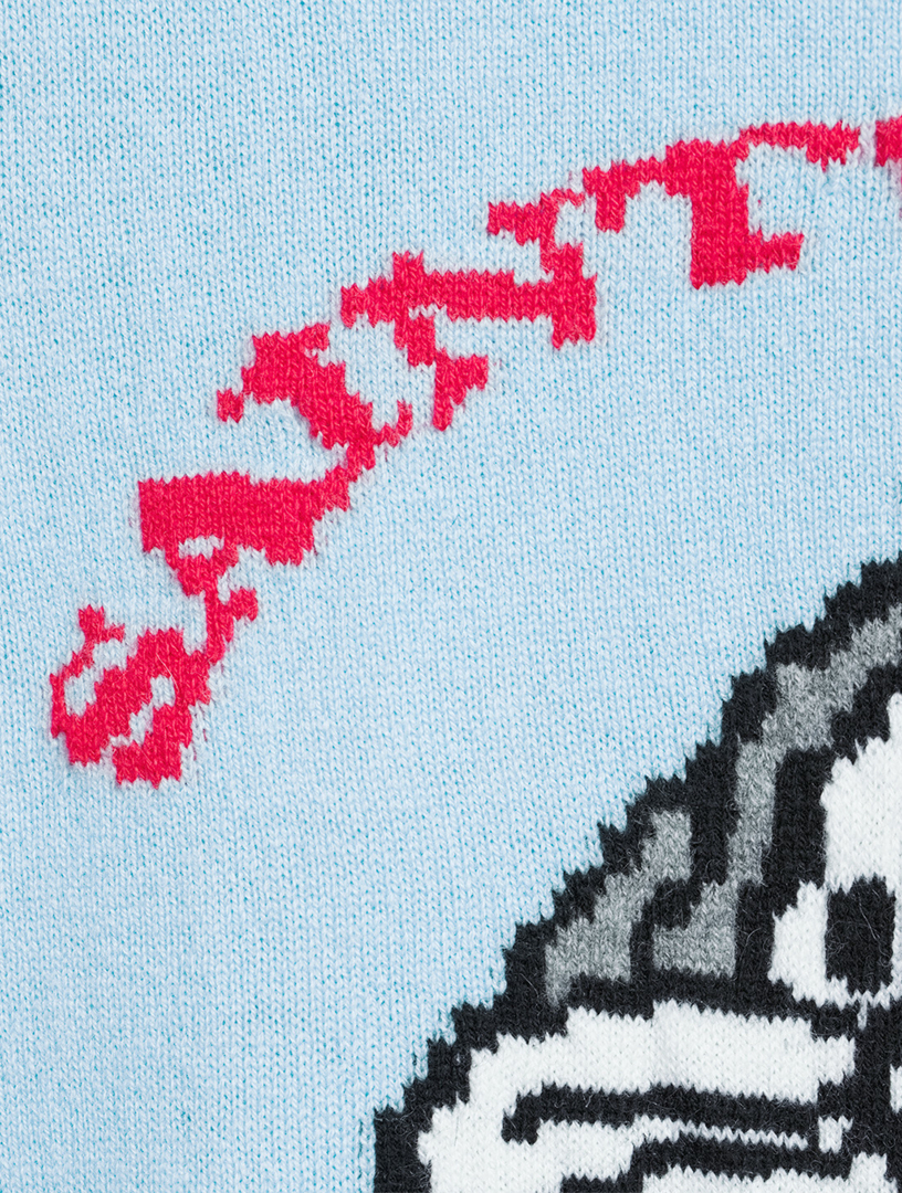 Self-Conscious Bunny Wool And Cashmere Sweater