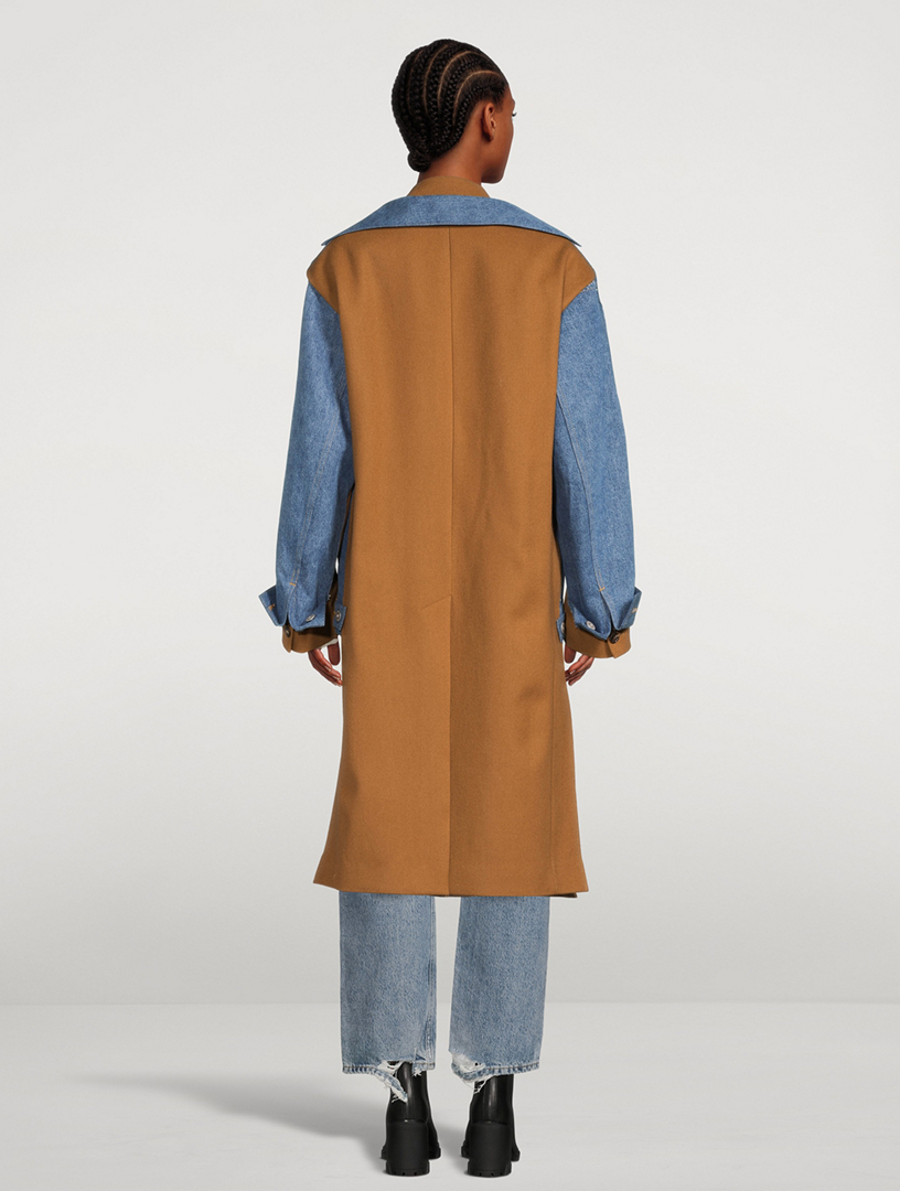Wool And Denim Jacket