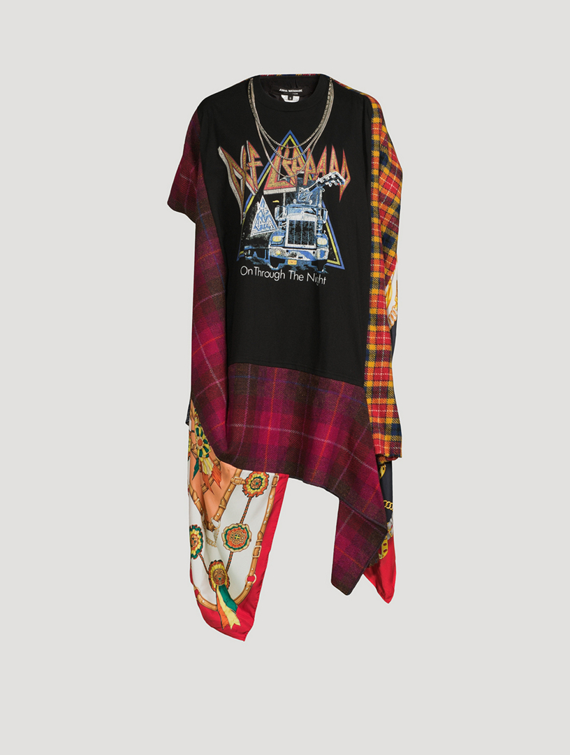 Junya Watanabe Comme des Garçons x Versace T-Shirt Dress