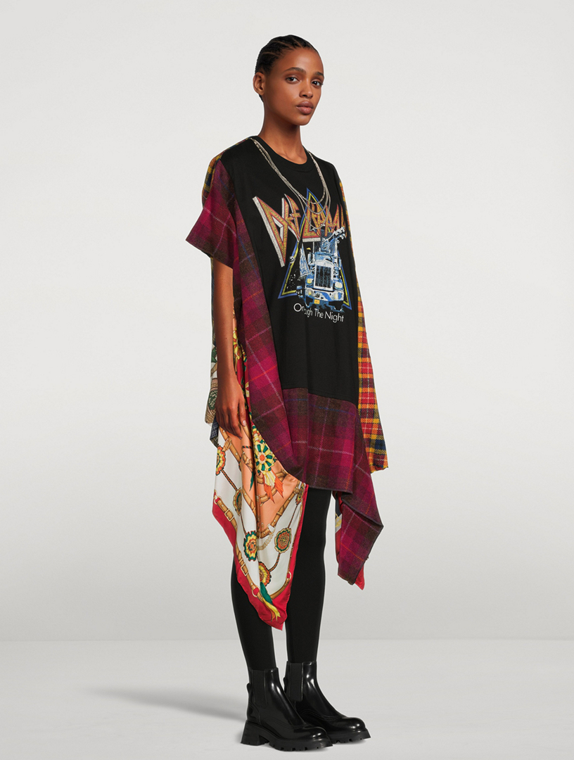 Junya Watanabe Comme des Garçons x Versace T-Shirt Dress