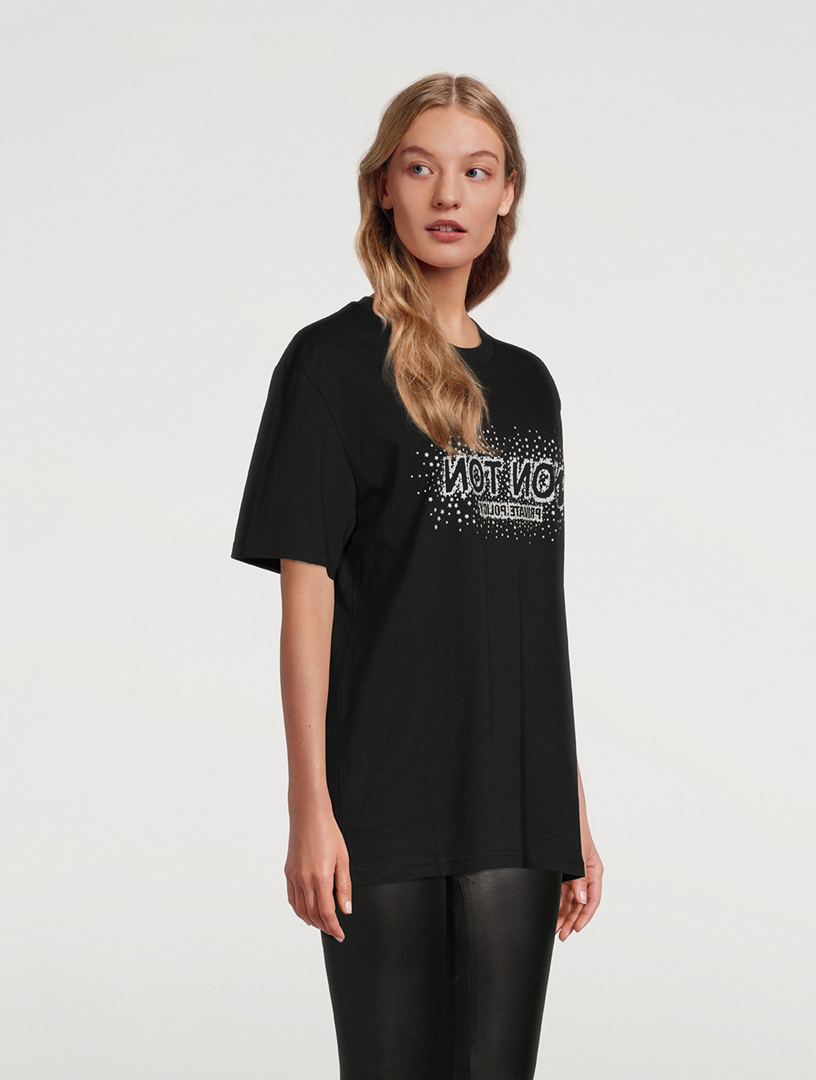 Not Now Wonton Cotton T-Shirt