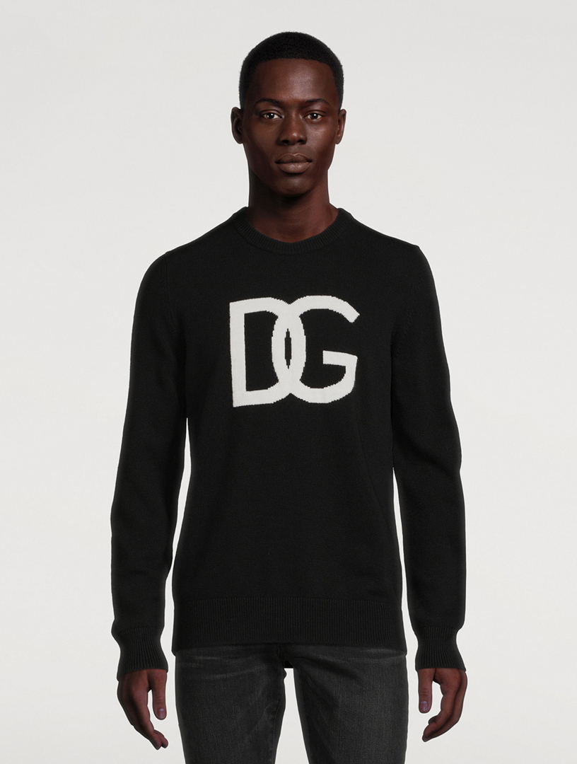 Pull En Laine Dolce & Gabbana Noir - Neuf Sans étiquettes - Style Pullover Vintage