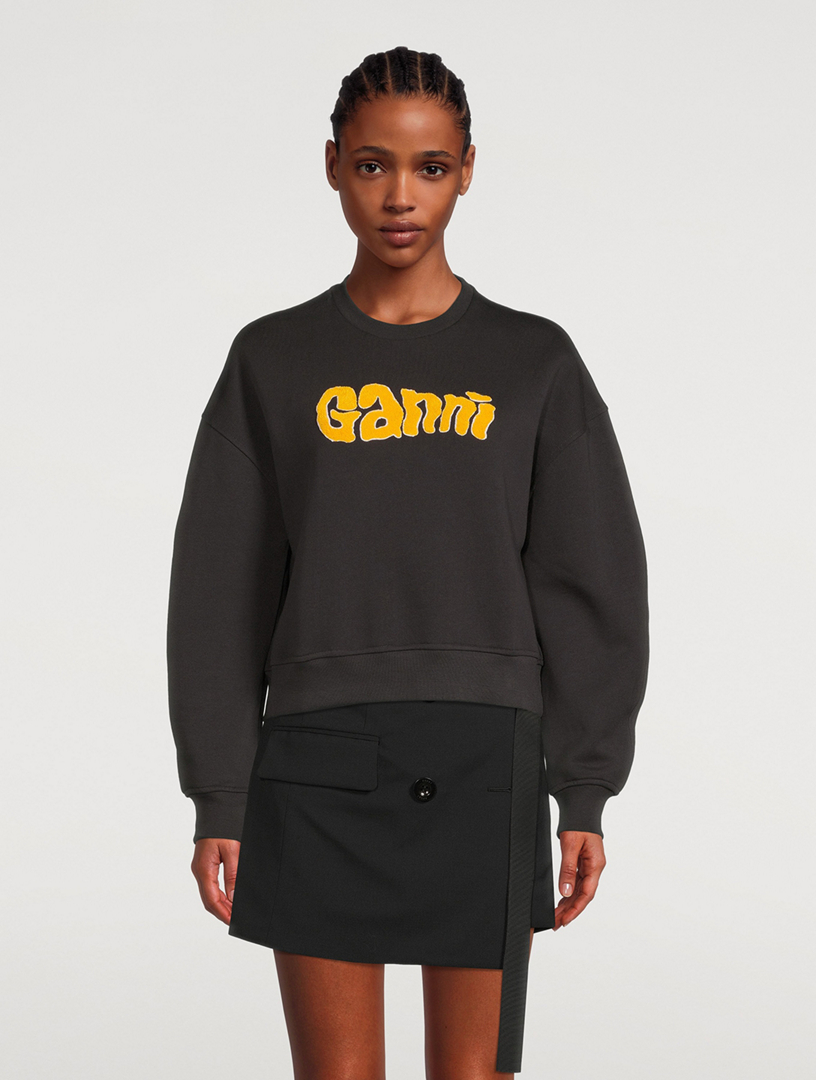 GANNI Isoli Logo Sweatshirt