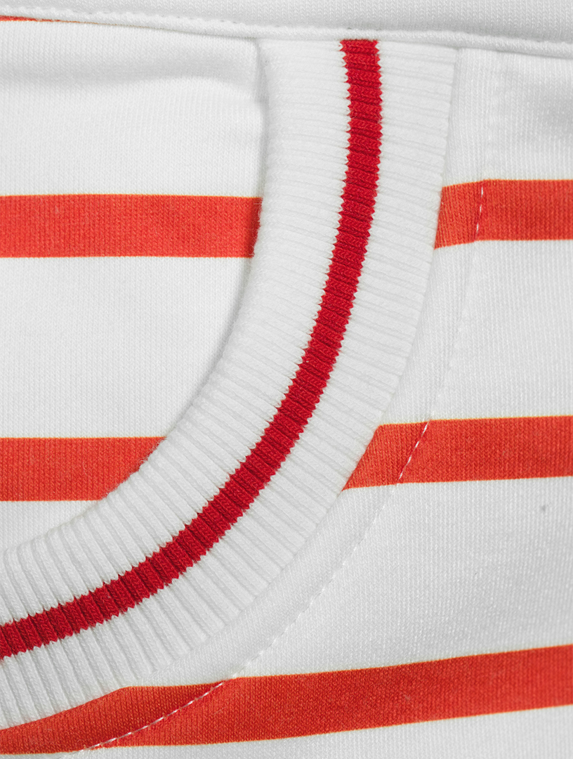 The Sophie Sweat Shorts Striped Print