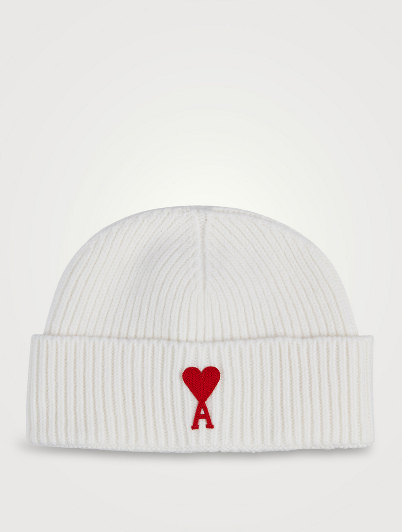 Bonnet Ami Paris Blanc - Neuf Avec étiquettes - Taille Unique Homme