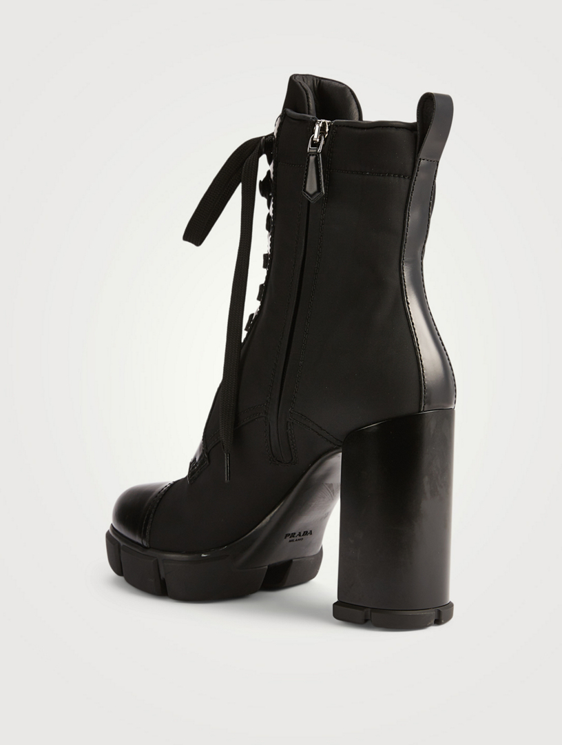 Prada best sale heeled boots