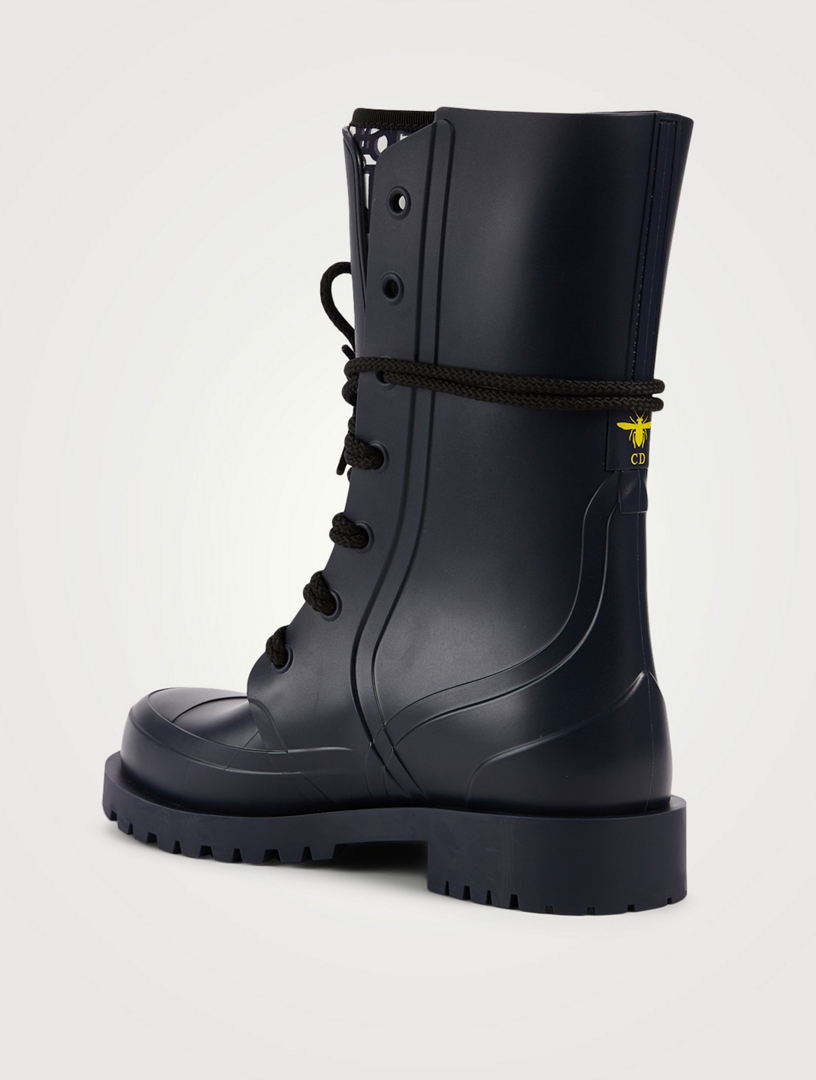 Dior camp rubber ankle boot outlet price