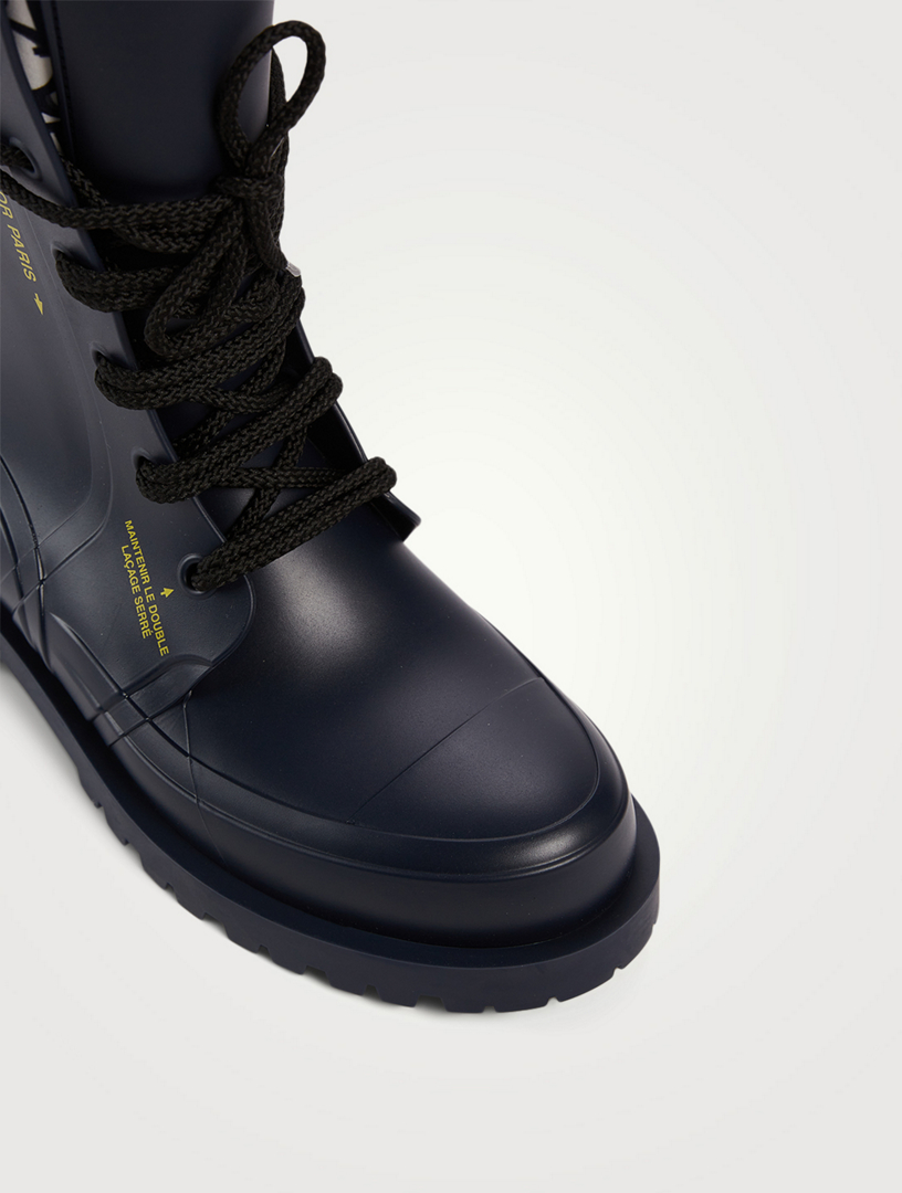 Dior camp rubber ankle sale boot price