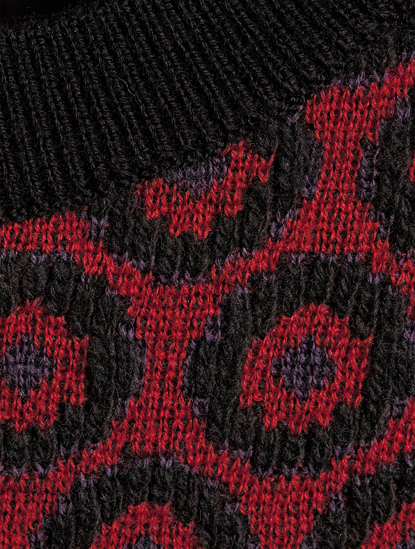 Wool Jacquard Sweater