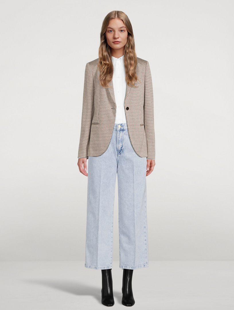 FRAME Ali Wide Crop Jeans Holt Renfrew