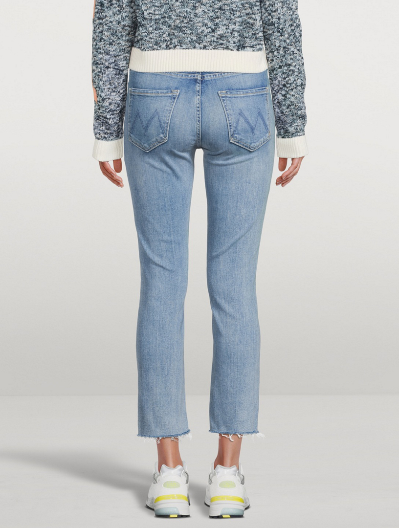 Dazzler Crop Fray Jeans