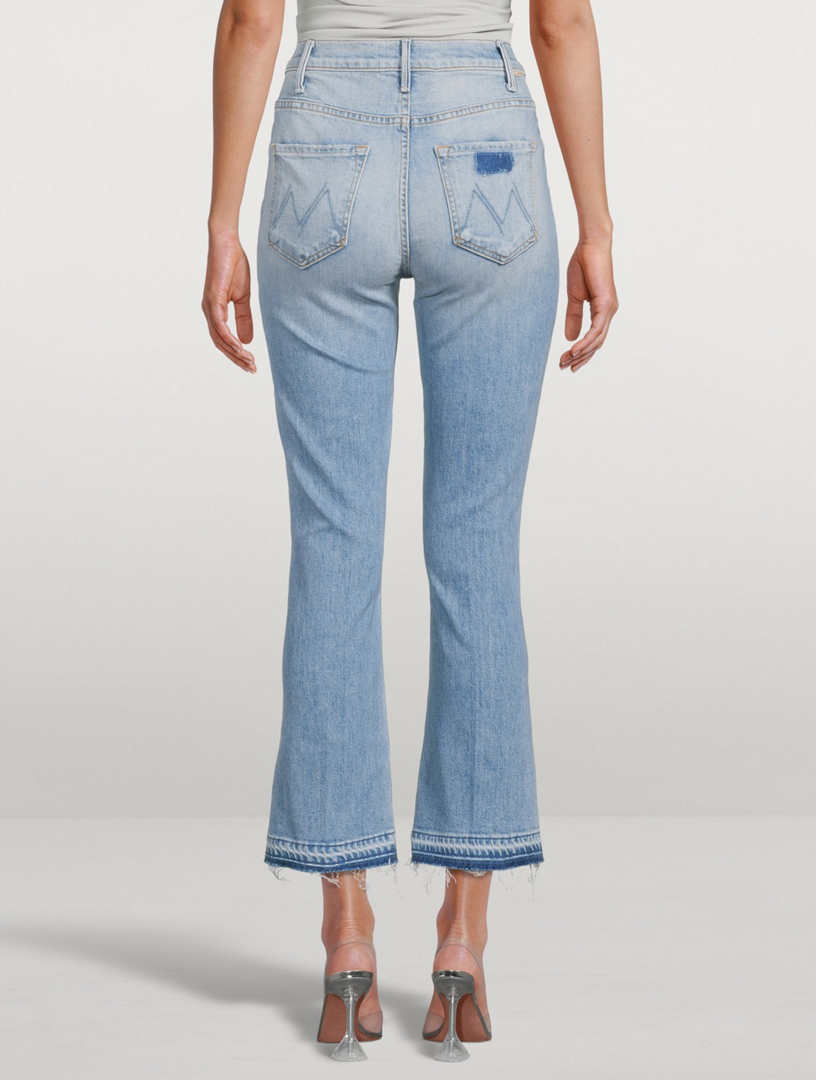 Hustler Ankle Jeans With Undone Hem
