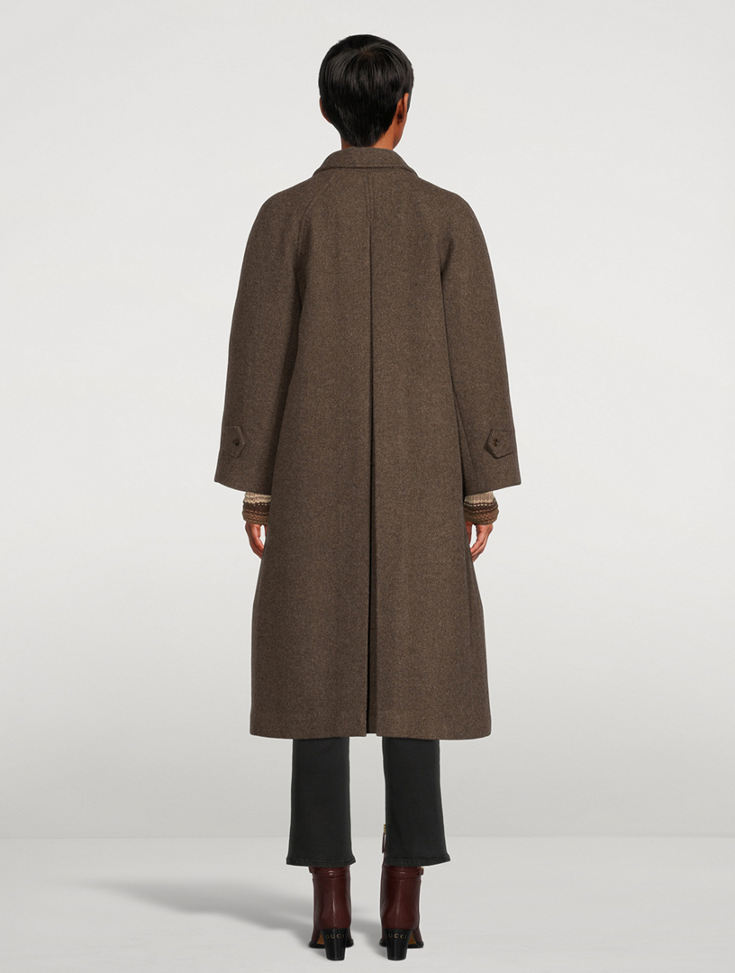 Wool-Blend Coat