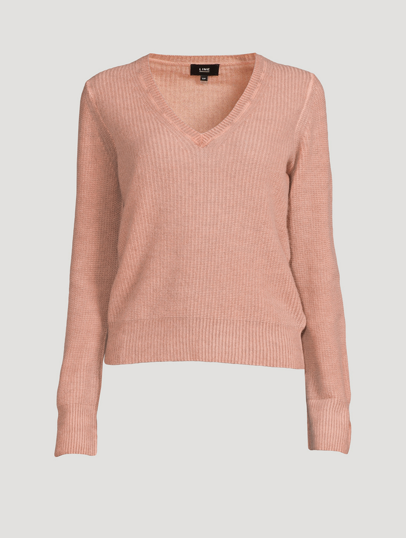 Blair Cashmere V Neck Sweater