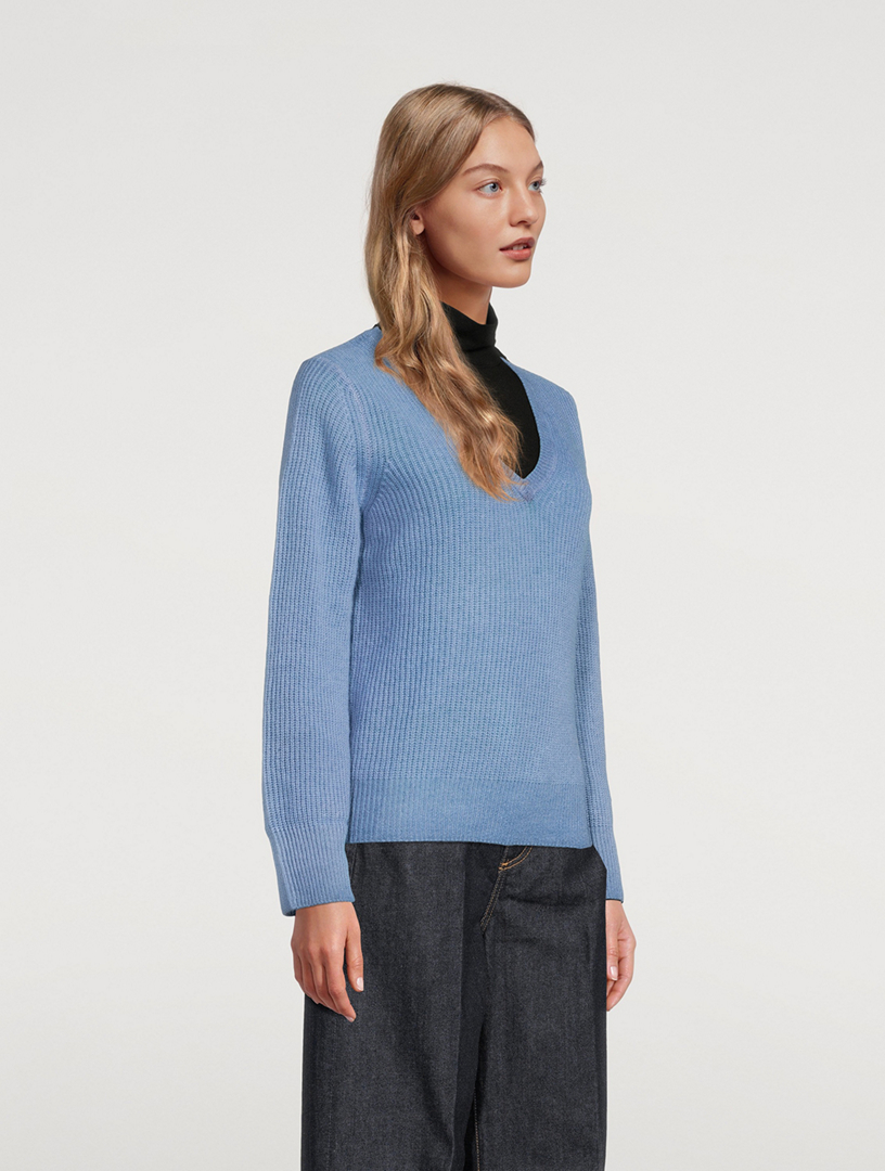 LINE Blair Cashmere V-Neck Sweater | Holt Renfrew