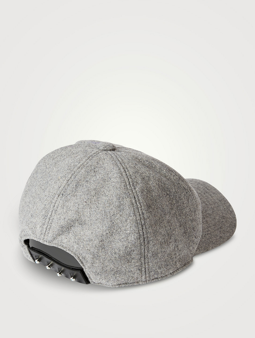Flannel Padded Cap With Logo
