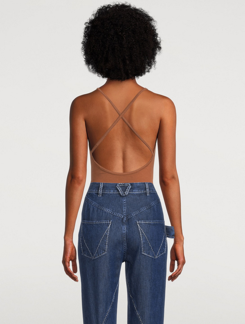 AGOLDE Dhalia Cross Back Bodysuit