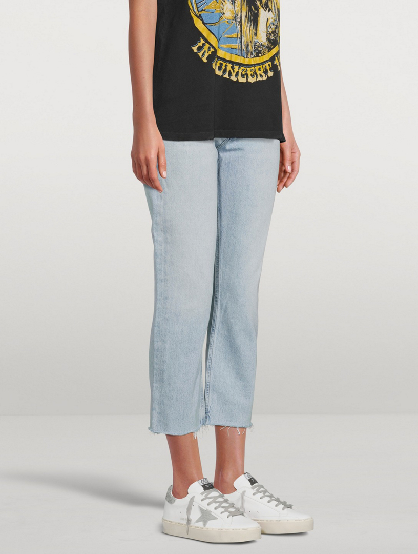 CITIZENS OF HUMANITY Charlotte High-Waisted Straight Crop Jeans
