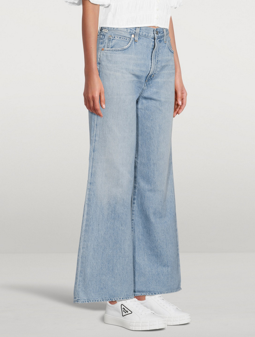 Rosanna High-Waisted Wide Jeans