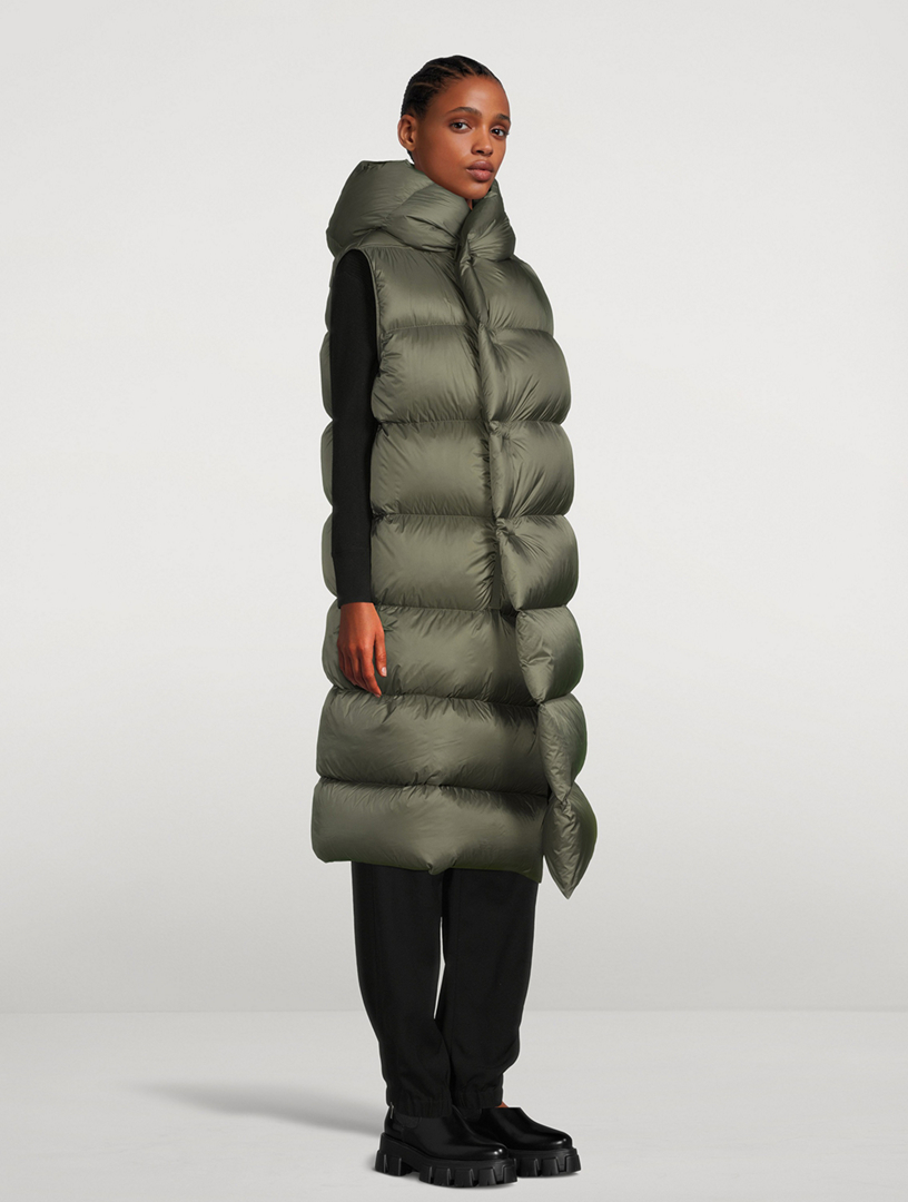 Rick owens puffer vest clearance