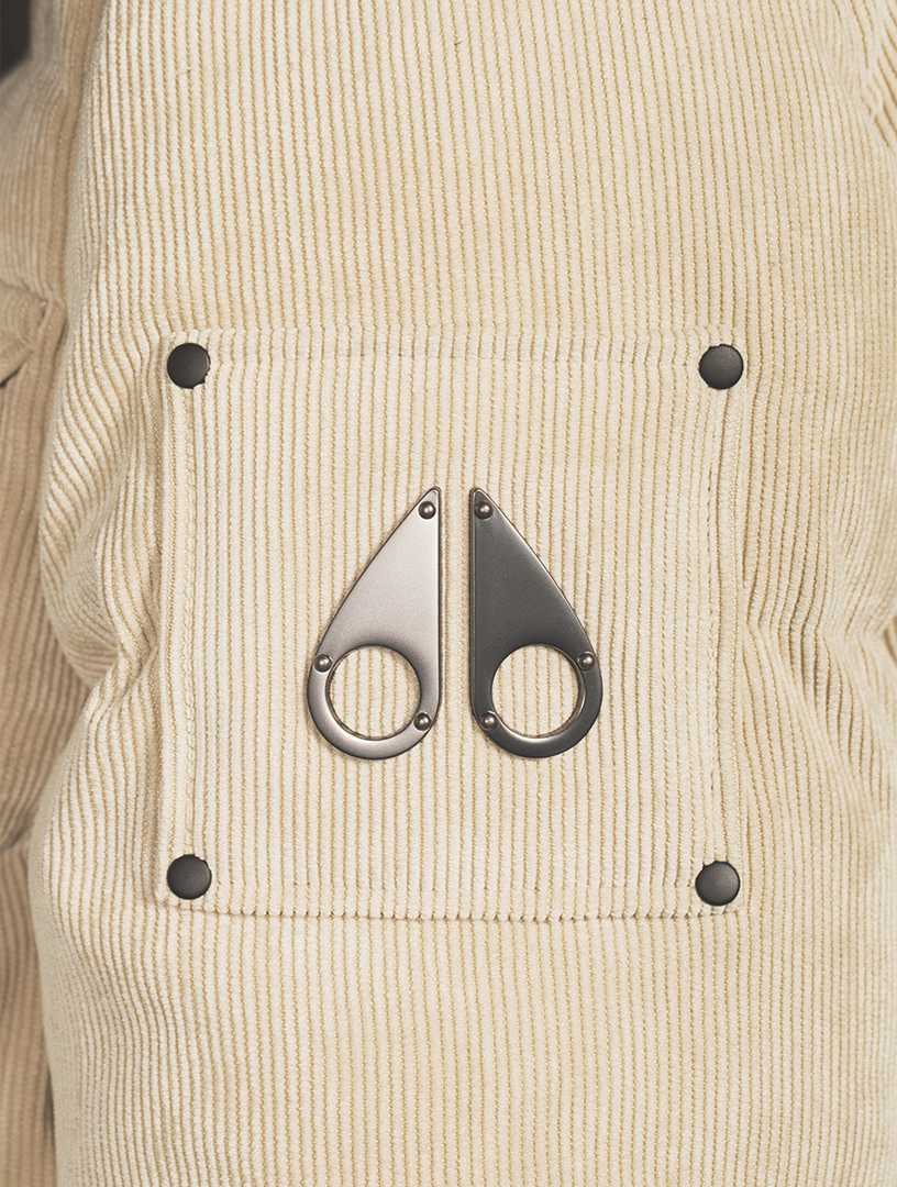 Souris Corduroy Down Jacket