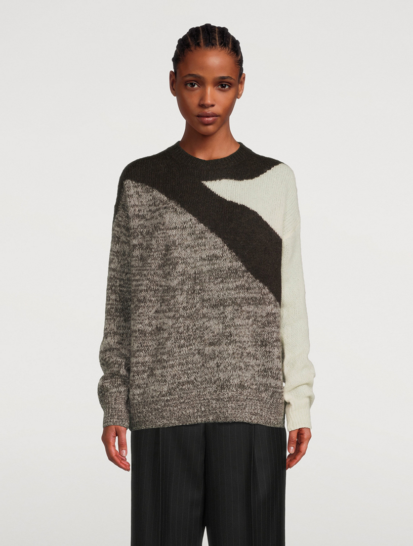 DRIES VAN NOTEN Tish Intarsia Sweater | Holt Renfrew