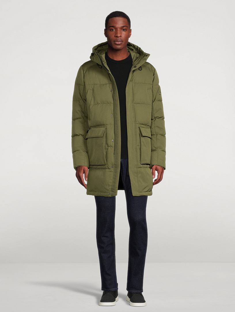 Ari Oxford Jacket With Hood