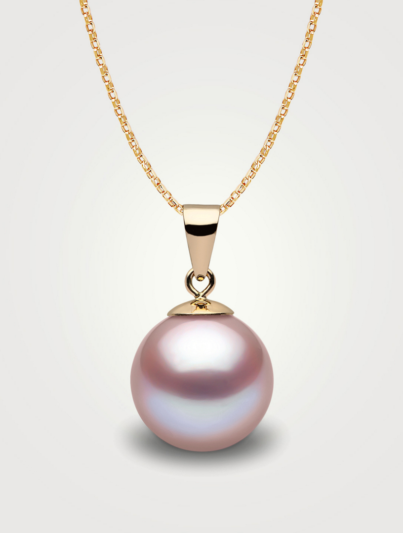 Pink Pearl Necklace Modern Baroque – PEARL-LANG®