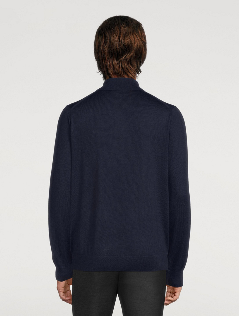 Wool Buttoned Cardigan