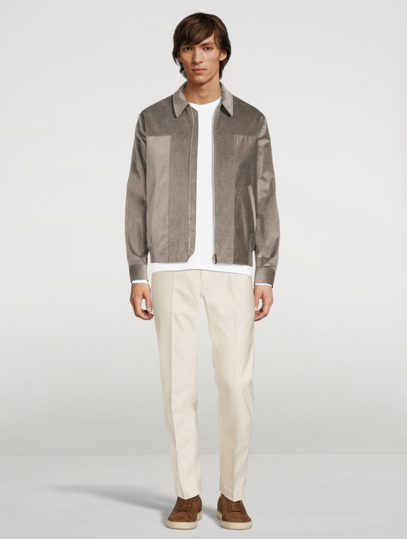 Cotton And Cashmere Corduroy Jacket