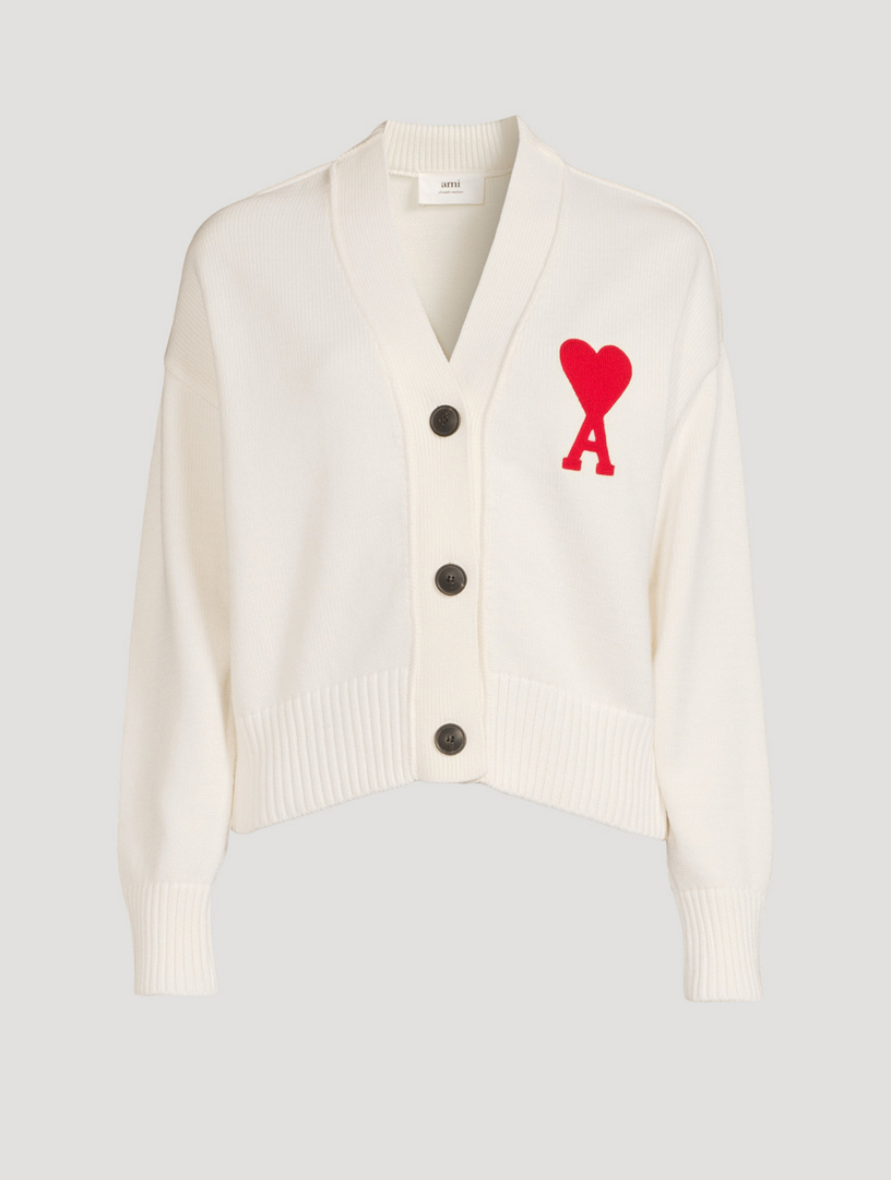 Ami De Coeur Cotton and Wool Cardigan