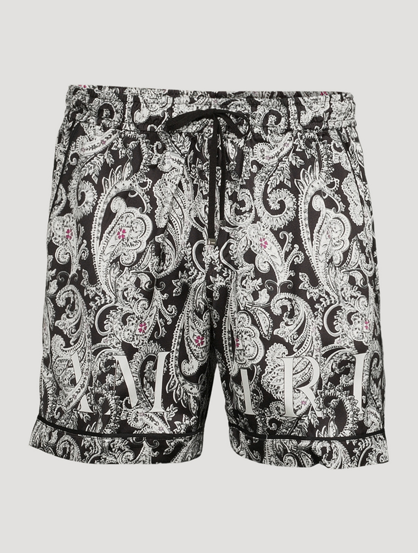 Paisley Pajama Shorts