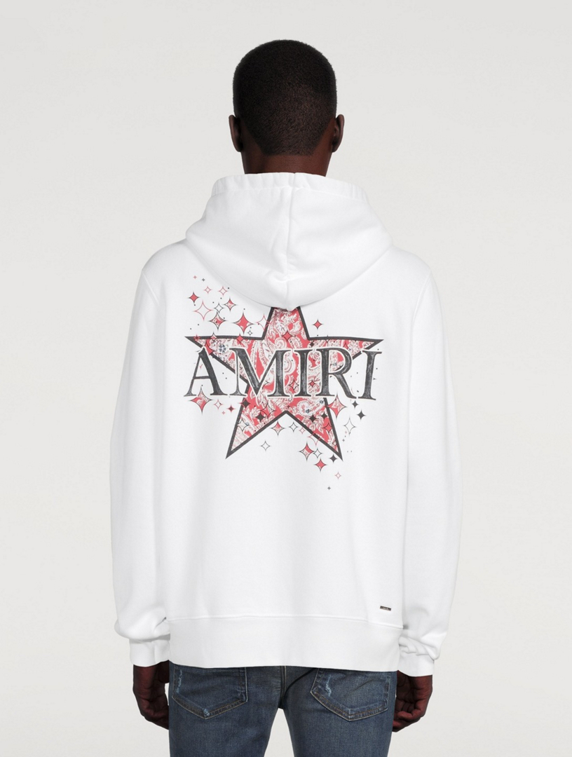 新品同様 AMIRI PAISLEY STAR HOODIE XL 2021AW Amiri Paisley Star Oversized Hoodie | Depop