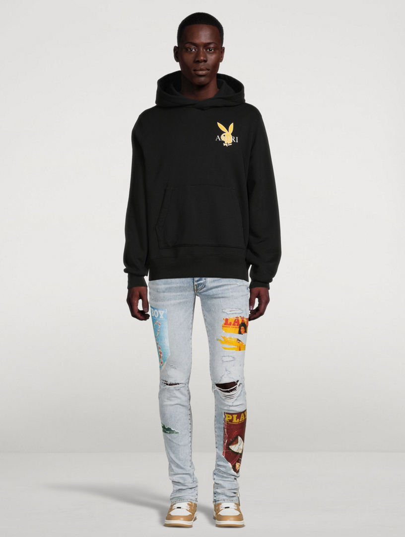 Good worth x hot sale playboy covers pullover hoodie