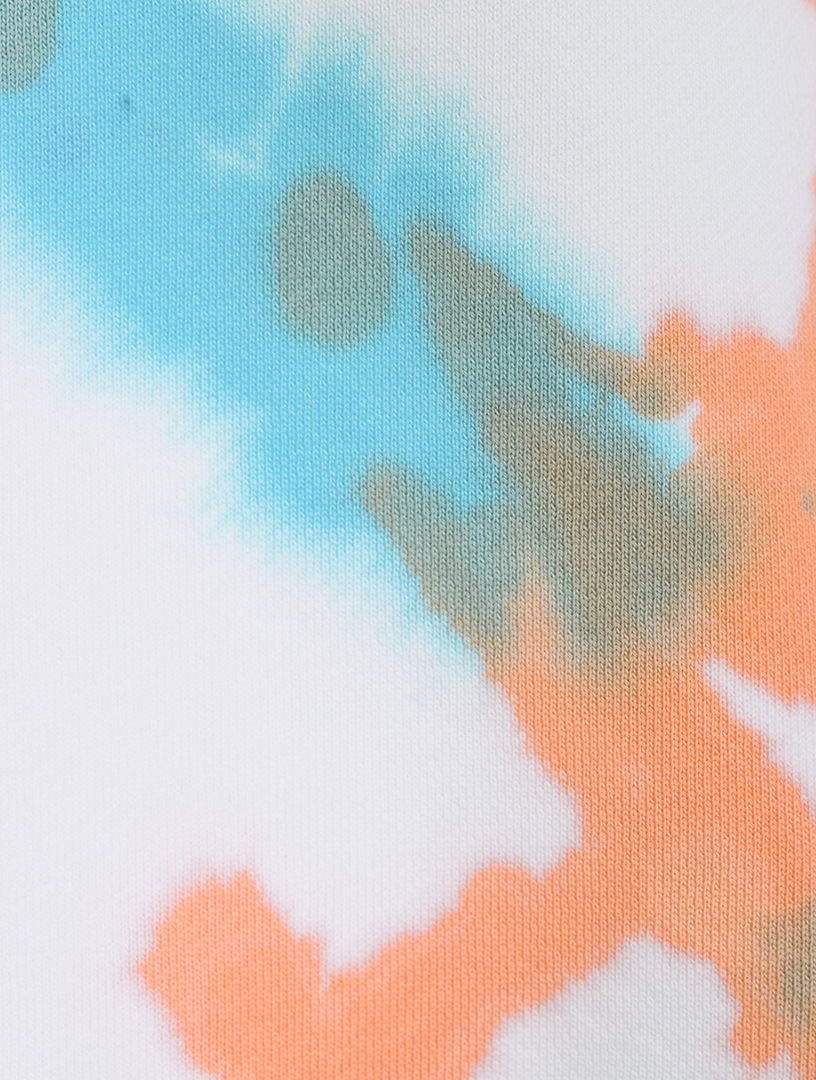 Core Logo Sweatshirt Tie Dye Print