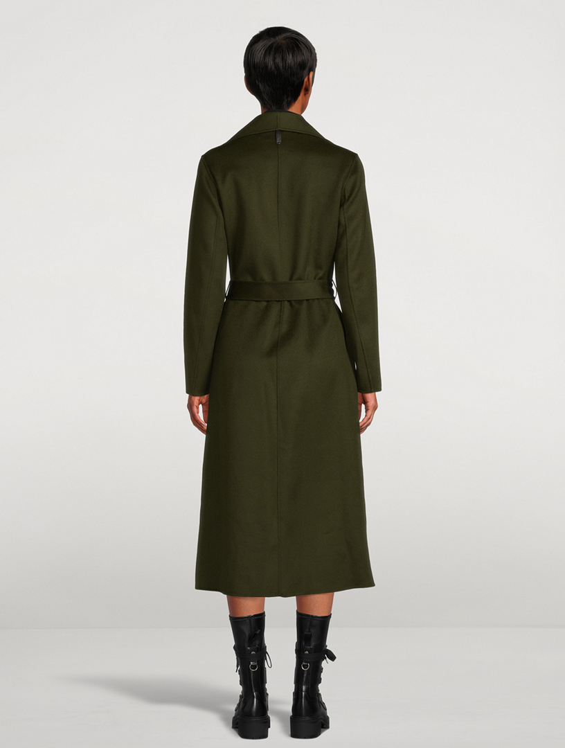 MACKAGE Mai Double-Face Wool Wrap Coat | Holt Renfrew