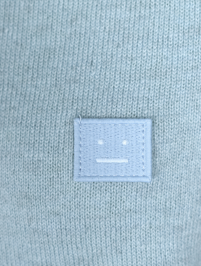 Wool Crewneck Cardigan