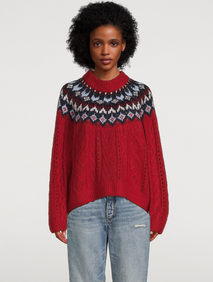 RAG u0026 BONE Willow Fairisle Sweater | Holt Renfrew