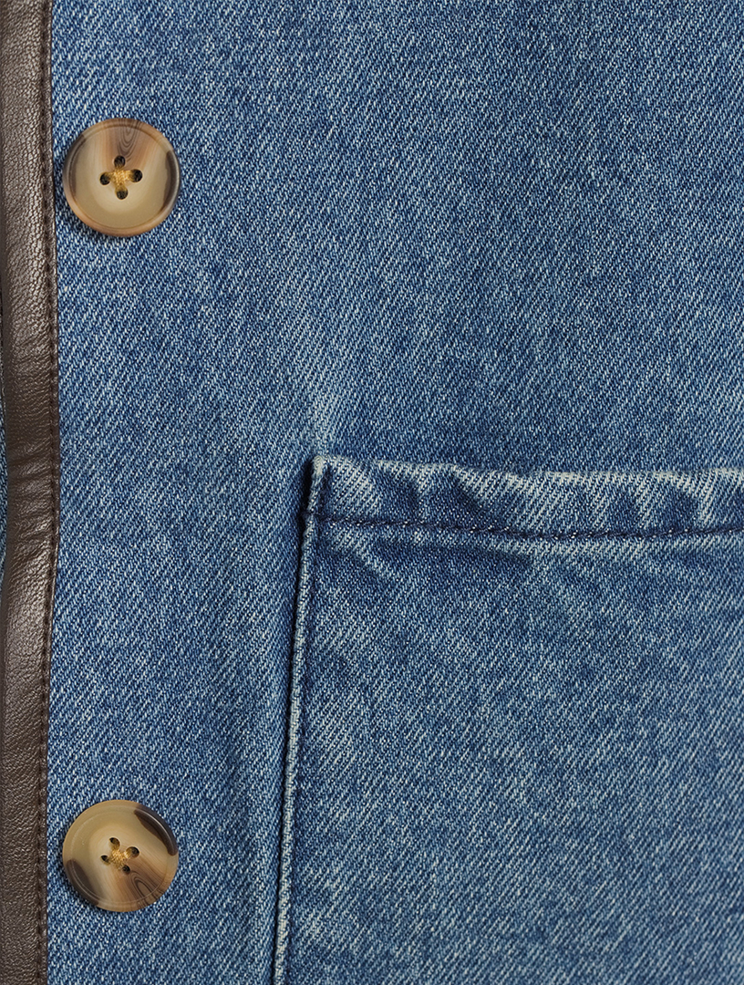 Townes Reversible Sherpa Denim Jacket