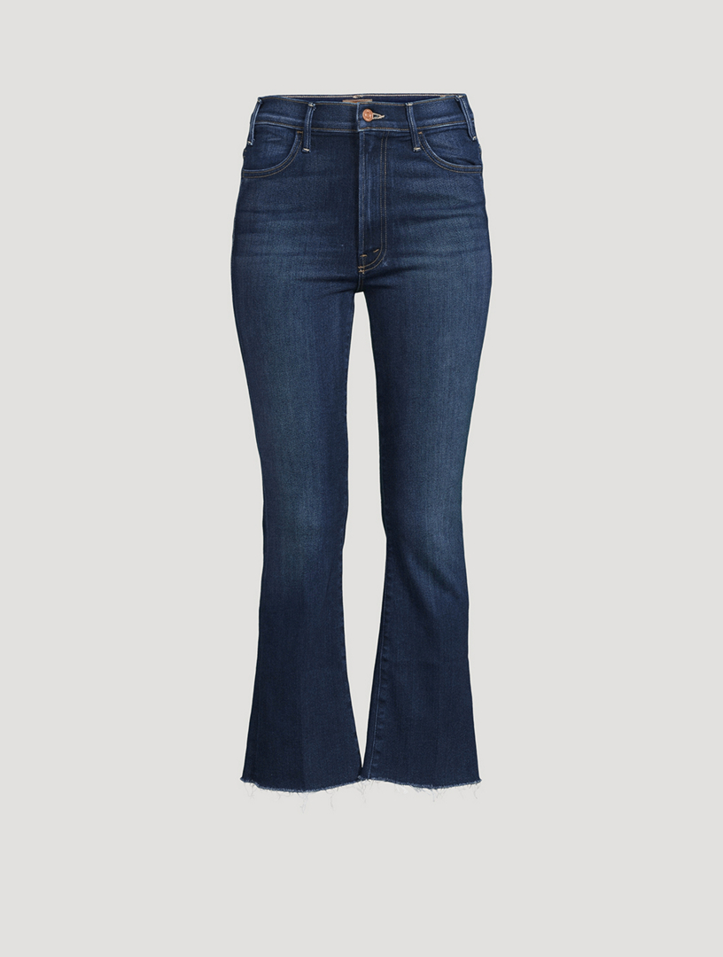 Bell bottom ankle store jeans