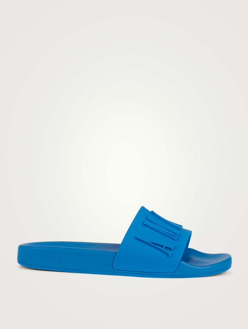 AMIRI Logo Pool Slide Sandals | Holt Renfrew