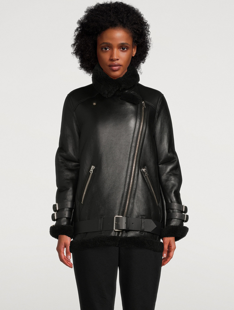 Shearling Aviator Jacket