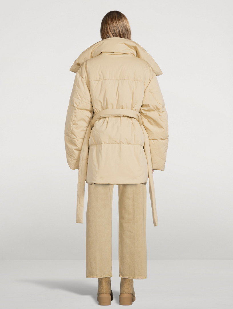 Belted Puffer Jacket