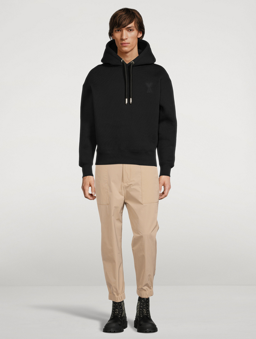 AMI PARIS Ami De Cœur Hoodie With Technical Patch | Holt Renfrew