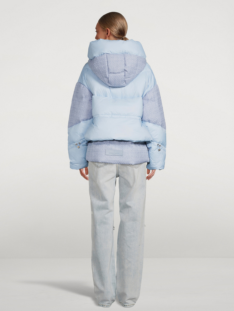 NICOLE BENISTI Doudoune Matignon en tweed iconique Holt Renfrew