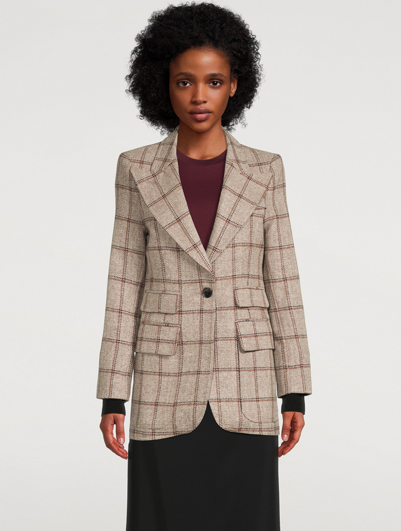 Birkin Rib Cuff Blazer