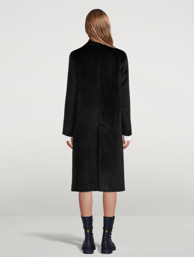 Baby Suri Alpaca And Wool Long Coat
