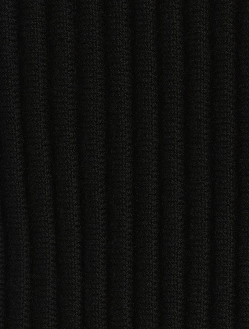 Merino Wool Sweater Dress With Keyhole